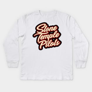 Stone Pilots Kids Long Sleeve T-Shirt